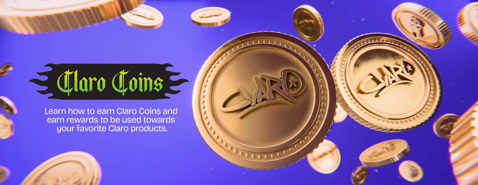 COLLECT & EARN CLARO COINS